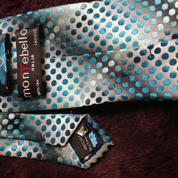 Montebello men's Silk necktie - Picture 3 of 3